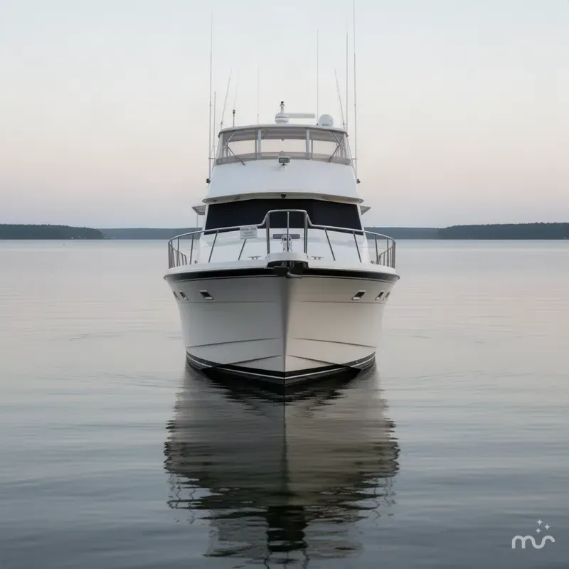Slide: The Image of Hatteras 54 Motor Yacht 1987 - 4