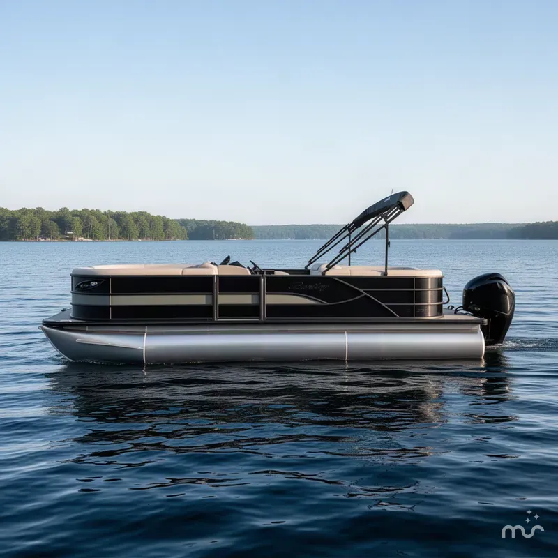 Slide: The Image of Bentley Pontoons Legacy 220 Navigator 2026 - 1