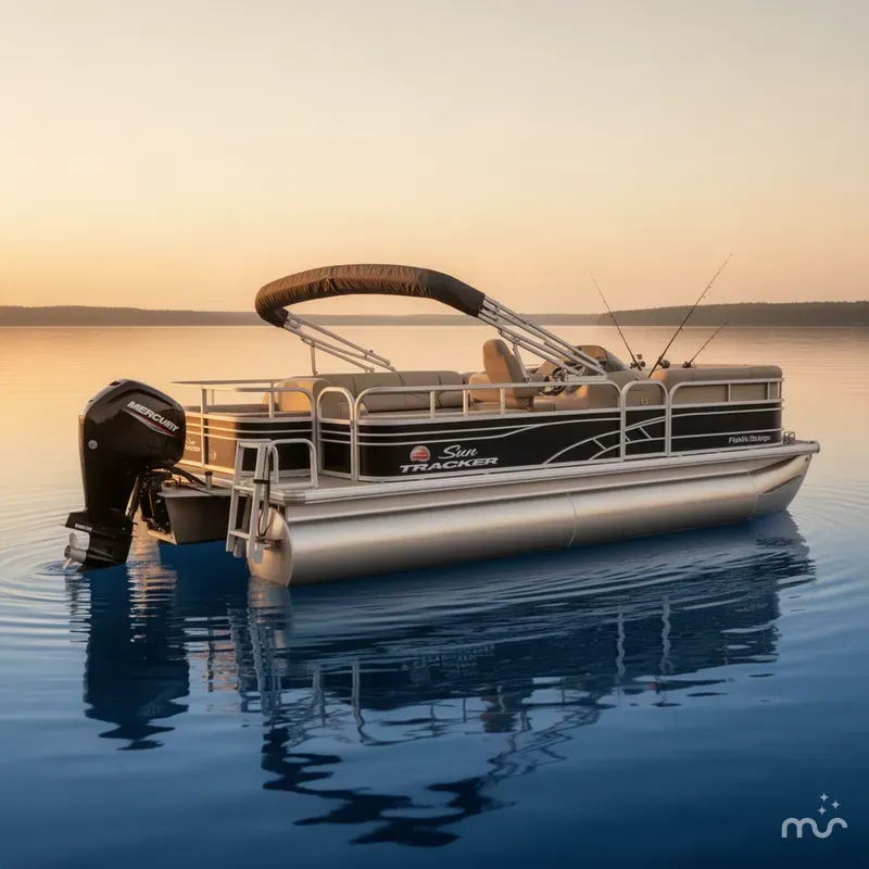The Image of Sun Tracker Fishin' Barge 20 DLX 2021 - 0