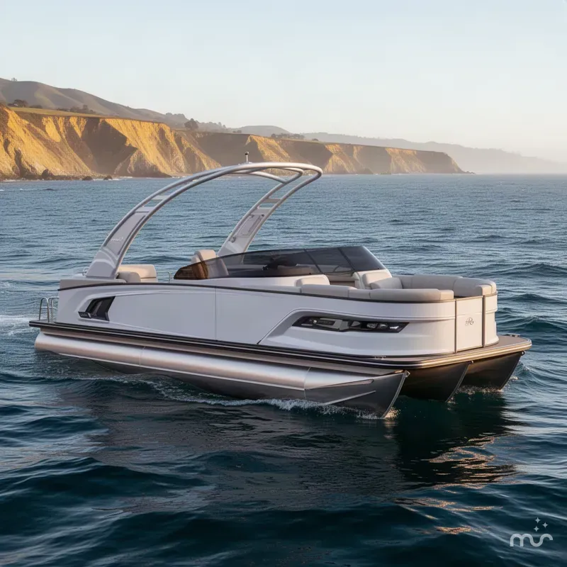 The Image of Avalon Excalibur LTD Flex Lounge Windshield - 25' 2027 - 0