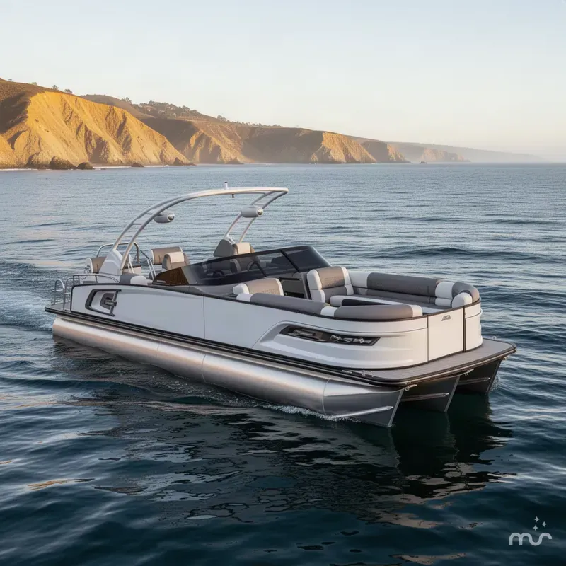 The Image of Avalon Excalibur LTD Quad Lounge Windshield - 27' 2027 - 0