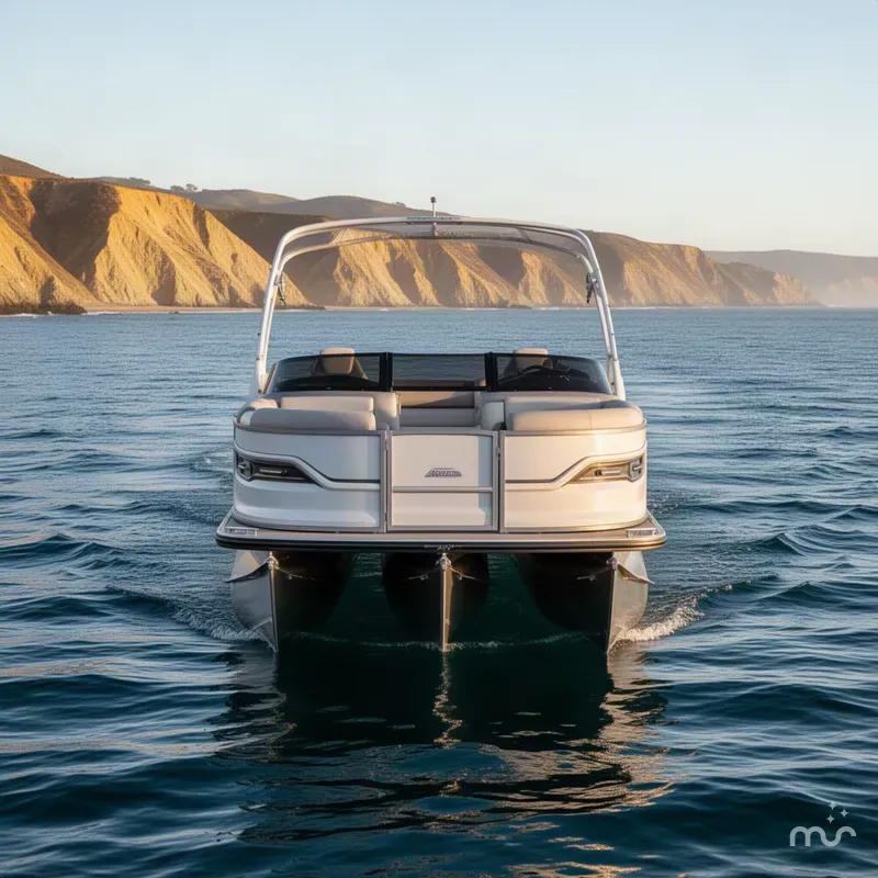 Slide: The Image of Avalon Excalibur LTD Quad Lounge Windshield - 27' 2027 - 3