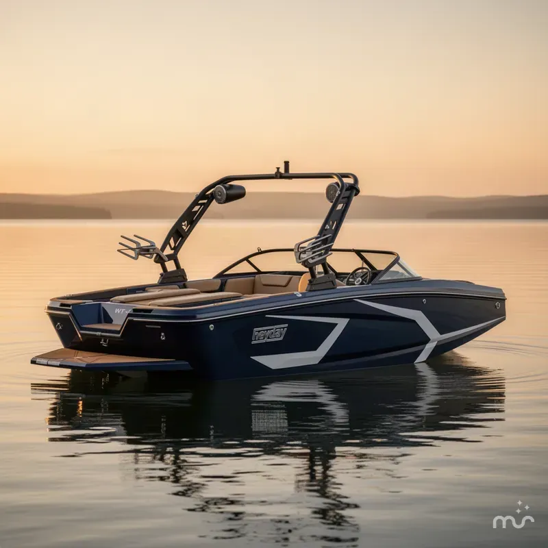 Slide: The Image of Heyday Wake Boats WT-2DC 2026 - 2