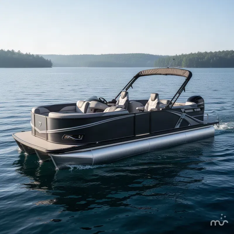 The Image of Tahoe LTZ 2385 Quad Lounge 300HP Tritoon 2026 - 0