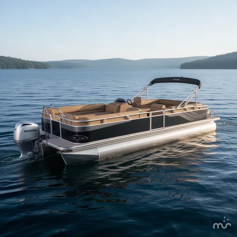 The Image of Tahoe Sport 2380 Cruise Rear Bench (CRB) & Honda 4-Stroke EFI 2026 - 0