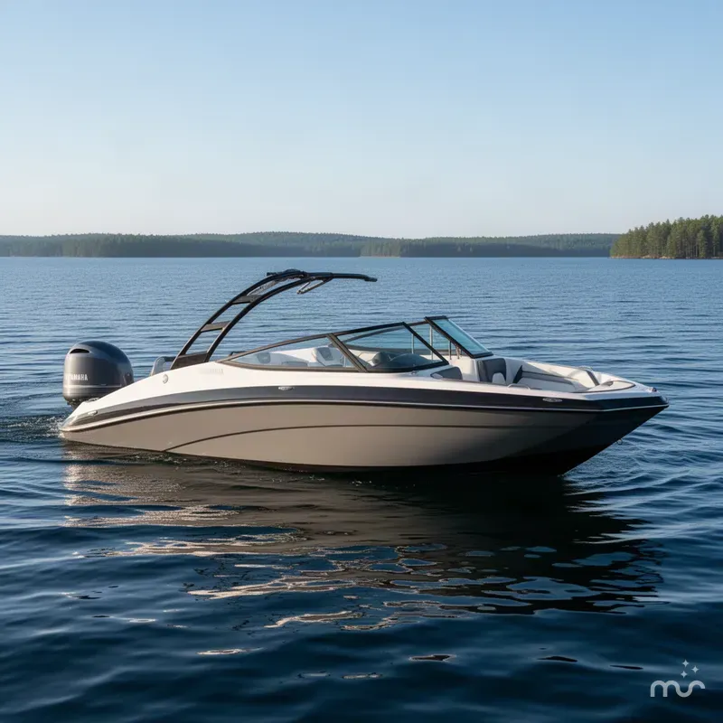 The Image of Yamaha AR192 Jet Boat 210HP Supercharged 1.8L & Single Axle Trailer 2016 - 0