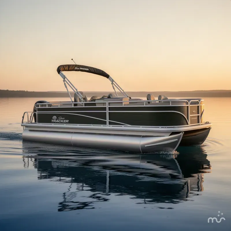 The Image of Sun Tracker Fishin' Barge 22 DLX 2027 - 0