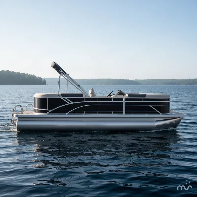 Slide: The Image of Bennington S-One Quad Bench 22 S1SR Pontoon 2027 - 1