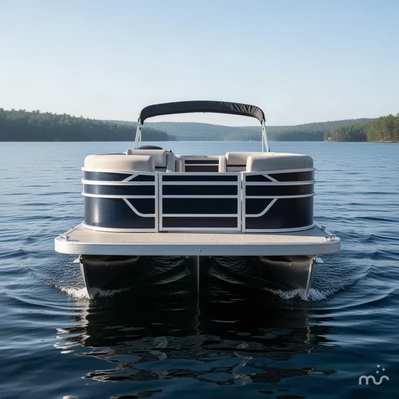 Slide: The Image of Bennington S-One Quad Bench 22 S1SR Pontoon 2027 - 2