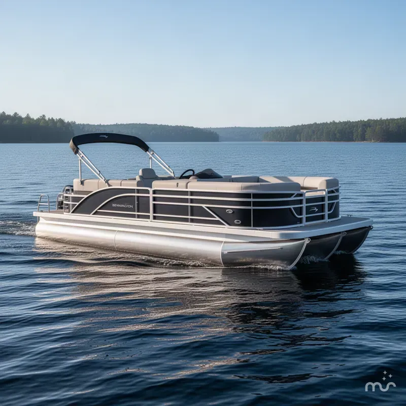 Slide: The Image of Bennington S-One Swingback 22 S1SB Pontoon 2027 - 1