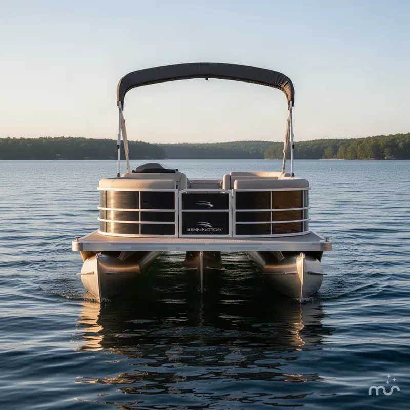 Slide: The Image of Bennington S-One Swingback 22 S1SB Pontoon 2027 - 2