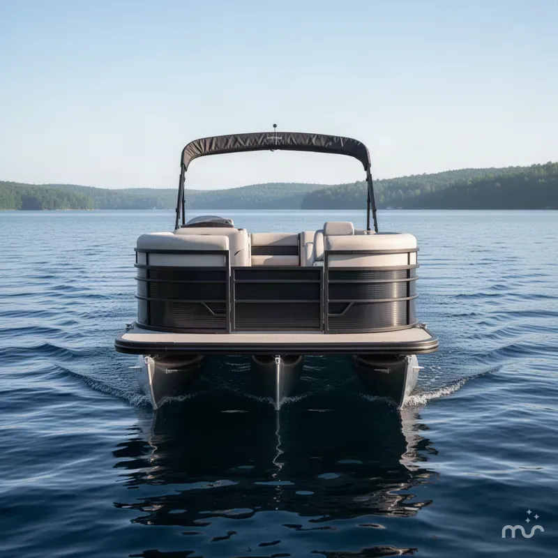 Slide: The Image of Bennington S-One Quad Bench 22 S1SR Tritoon 2027 - 3