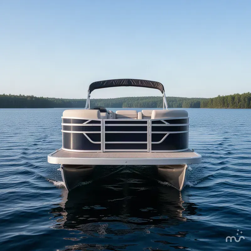 Slide: The Image of Bennington S-One Quad Bench 22 S1SR Pontoon 2027 - 1