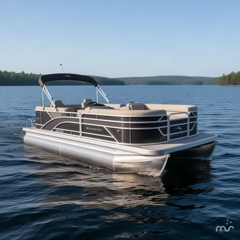 The Image of Bennington S-One Quad Bench 20S1SR Pontoon 2027 - 0