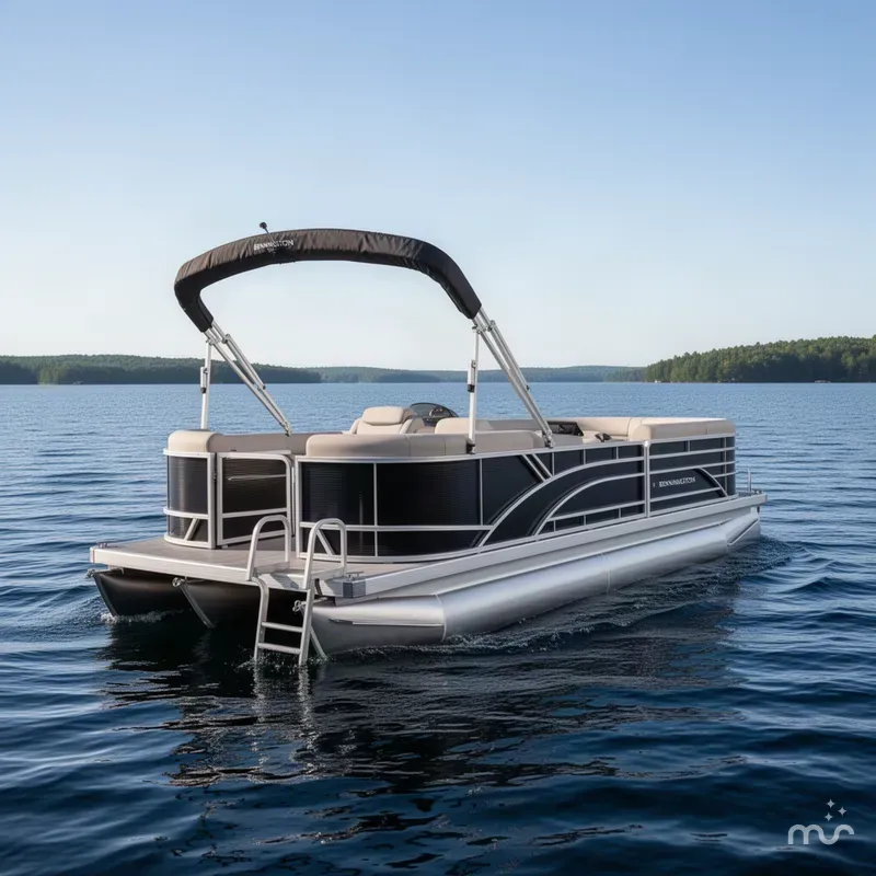 Slide: The Image of Bennington S-One Quad Bench 20S1SR Pontoon 2027 - 1