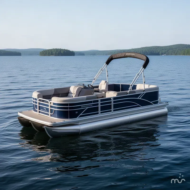 Slide: The Image of Bennington S-One L Bench 20 S1L Pontoon 2027 - 2