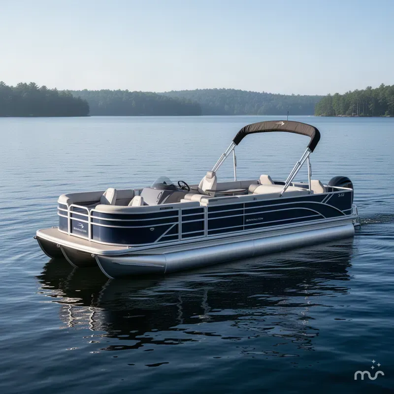 Slide: The Image of Bennington S-One Fishing 22S1FC Pontoon 2027 - 2