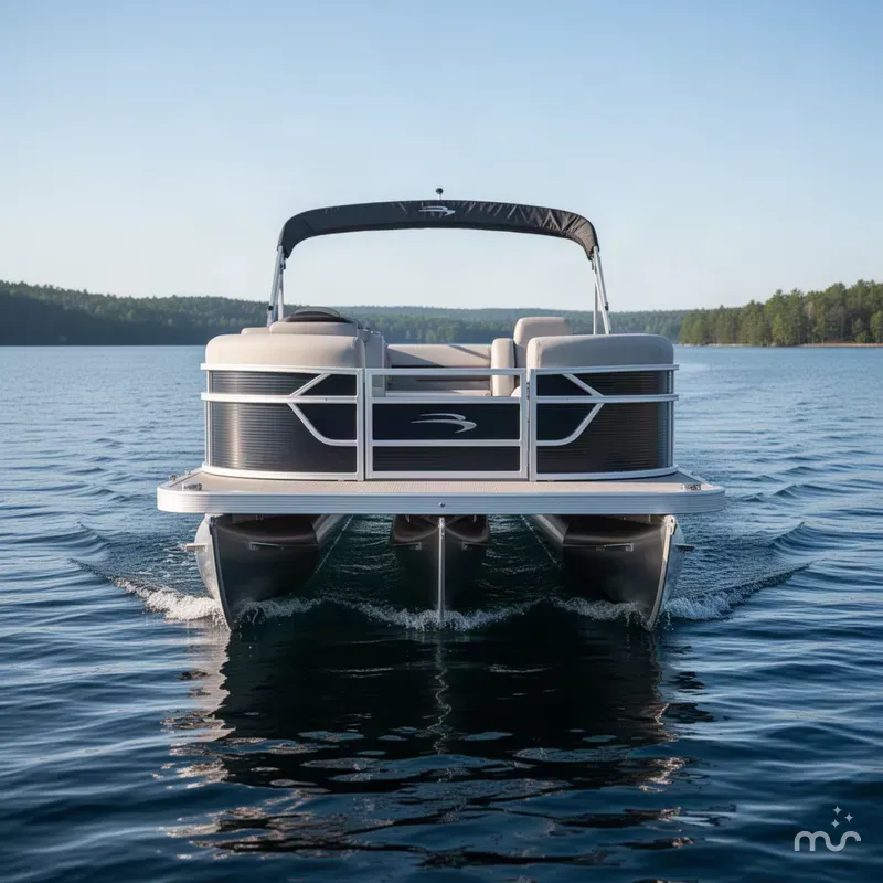 Slide: The Image of Bennington S-One Swingback 22 S1SB Pontoon 2027 - 2