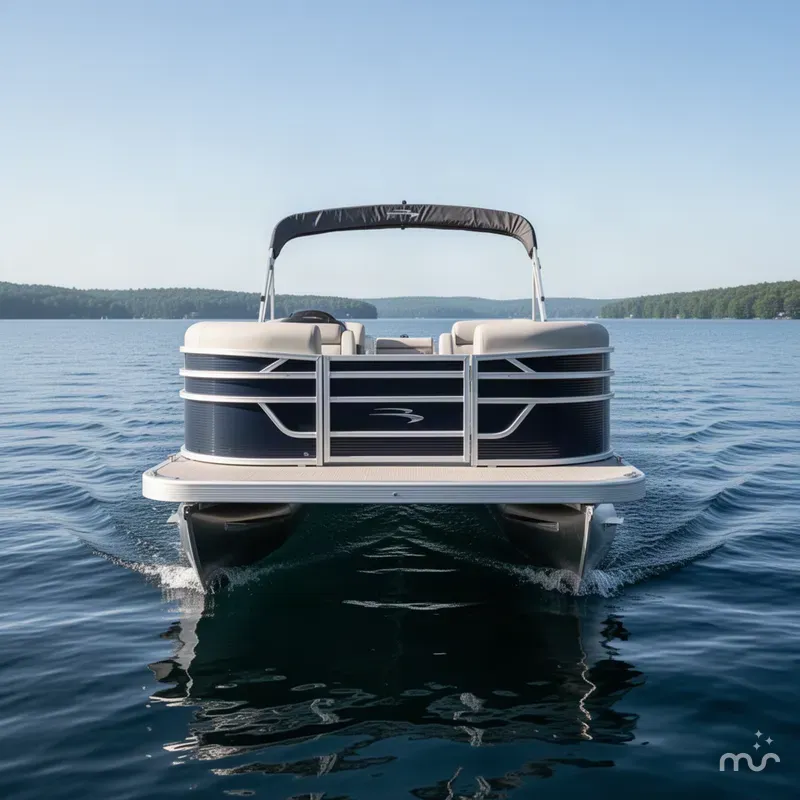 Slide: The Image of Bennington S-One Quad Bench 20 S1SR Pontoon 2027 - 2