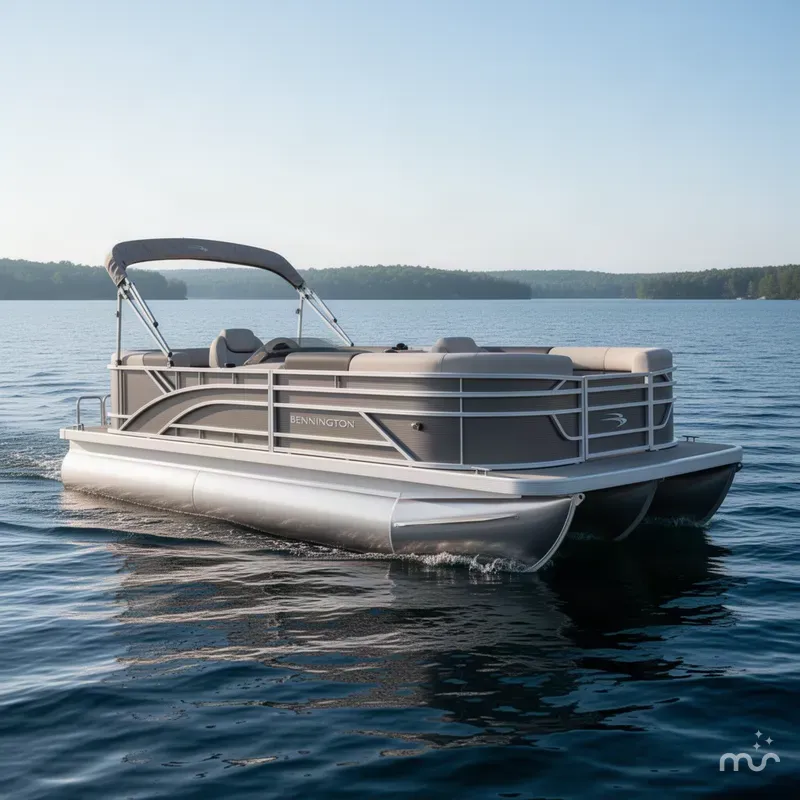 The Image of Bennington S-One Quad Bench 20 S1SR Pontoon 2027 - 0