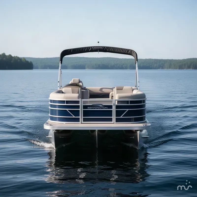 Slide: The Image of Bennington S-One L Bench 20 S1L Pontoon 2027 - 1