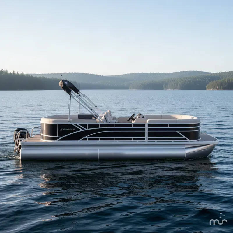 Slide: The Image of Bennington S-One Quad Bench 22 S1SR Pontoon 2027 - 1