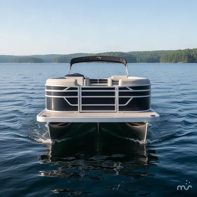 Slide: The Image of Bennington S-One Quad Bench 22 S1SR Pontoon 2027 - 2