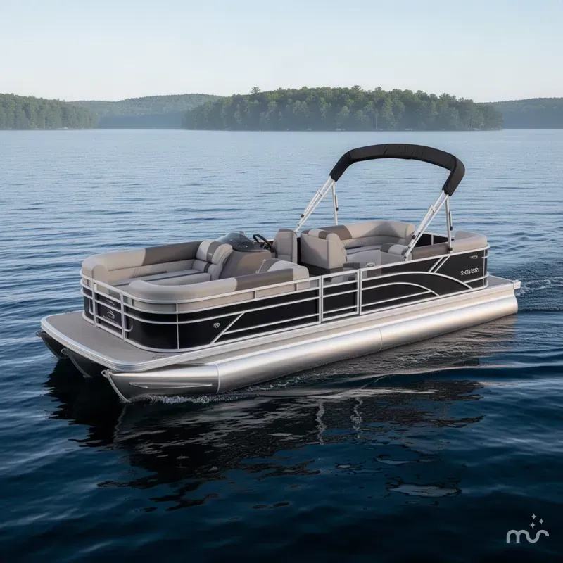 Slide: The Image of Bennington S-One Quad Bench 20S1SR Pontoon 2027 - 1