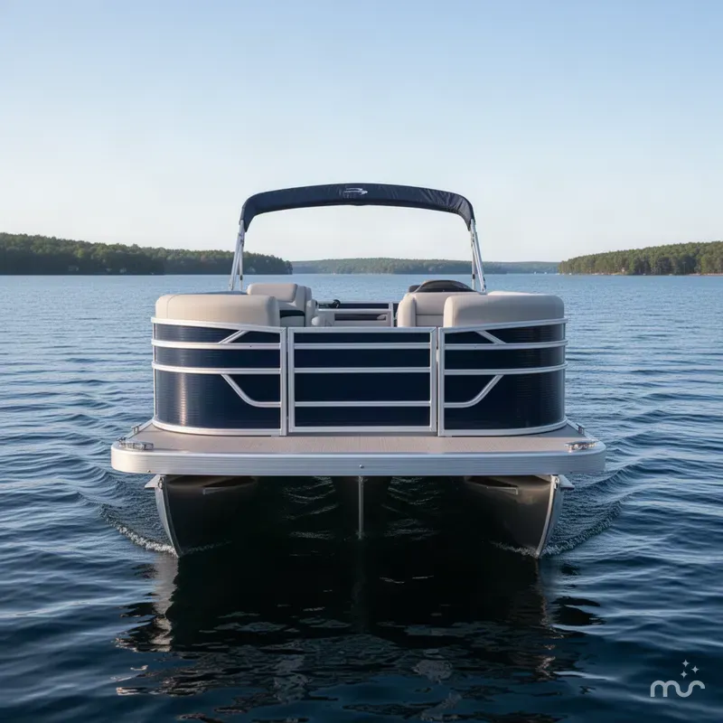 Slide: The Image of Bennington S-One Quad Bench 20 S1SR Pontoon 2027 - 2