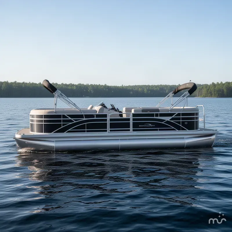 Slide: The Image of Bennington S-One Swingback 22 S1SB Pontoon 2027 - 2