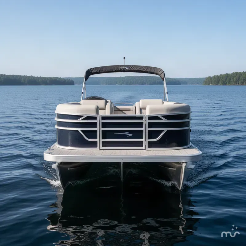Slide: The Image of Bennington S-One Quad Bench 20 S1SR Pontoon 2027 - 2