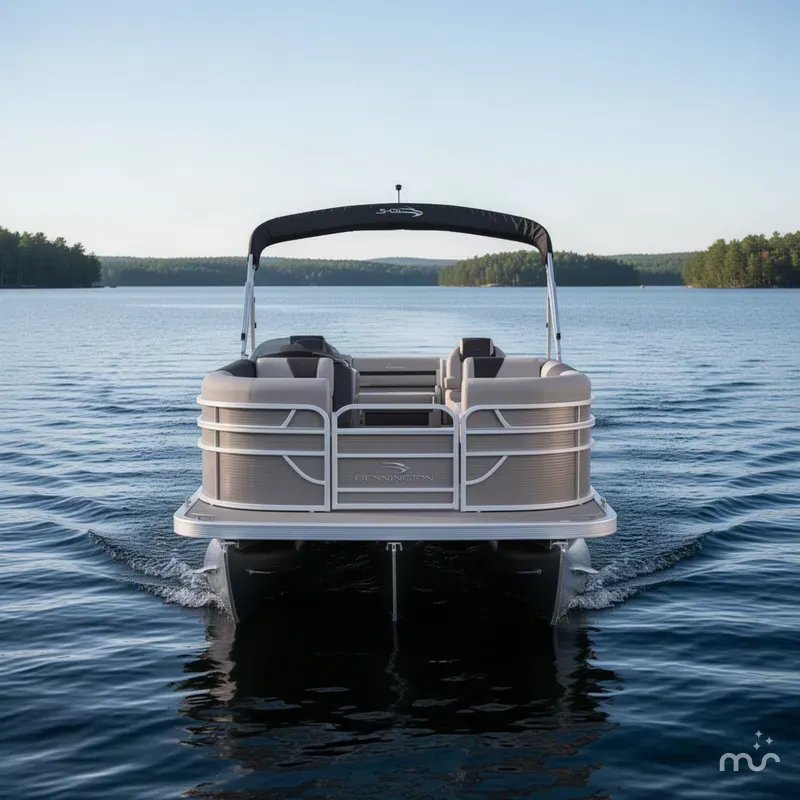Slide: The Image of Bennington S-One Swingback 22 S1SB Pontoon 2027 - 2