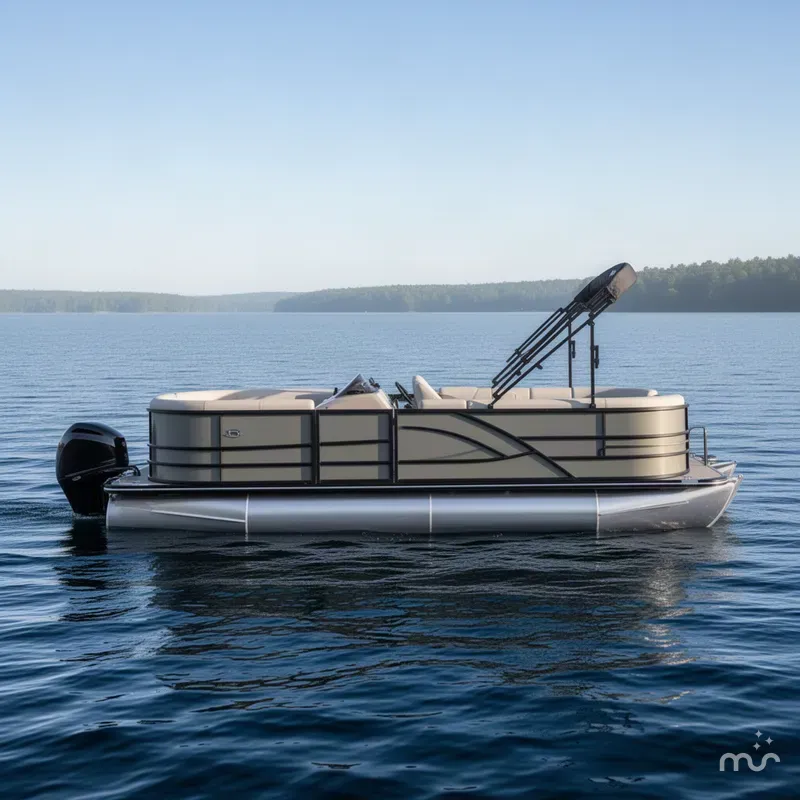 Slide: The Image of Bentley Pontoons LE 180CR 2027 - 1