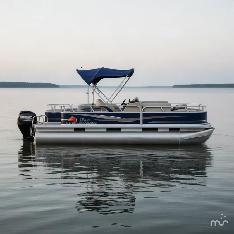 The Image of Sun Tracker Fishin' Barge 20 DLX 2013 - 0
