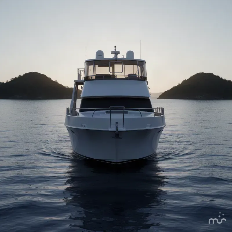 Slide: The Image of TransWorld Cockpit Motoryacht 1991 - 2