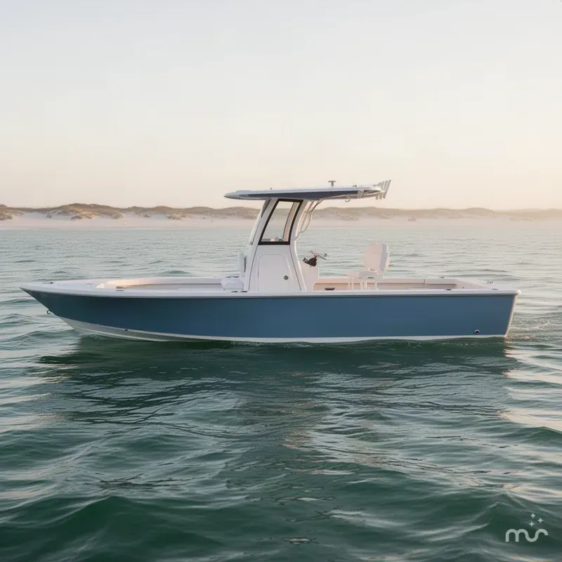 Slide: The Image of Sportsman Masters 247OE Bay Boat 2026 - 1