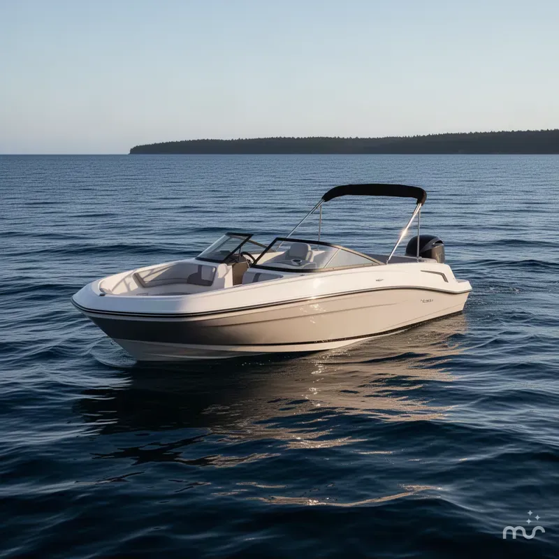 Slide: The Image of Bayliner VR6 Bowrider OB 2023 - 2
