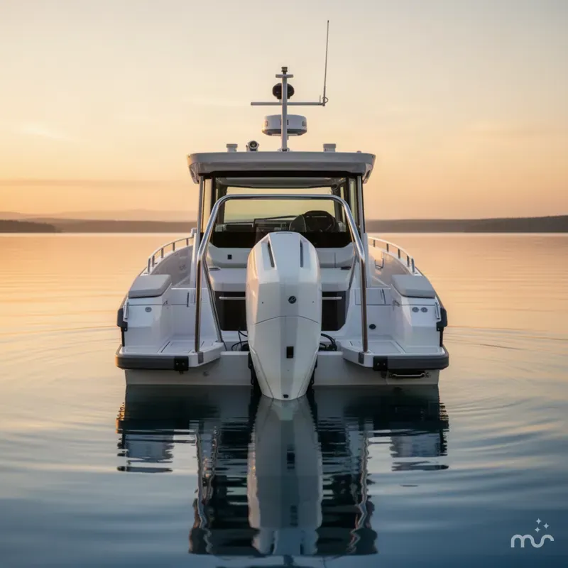 Slide: The Image of Axopar 29 XC Cross Cabin 2026 - 2