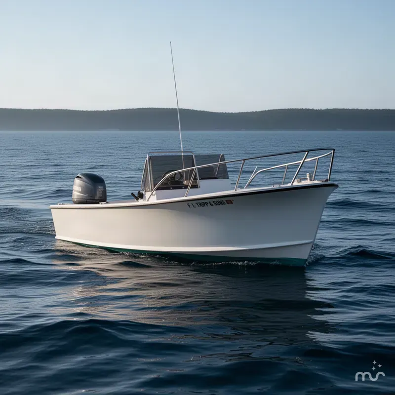 The Image of F L Tripp & Sons 18 Center Console 1975 - 0