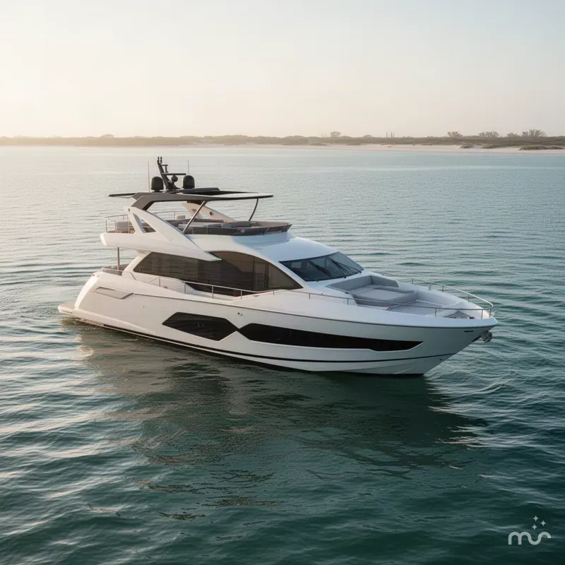 Slide: The Image of Sunseeker 76 Yacht 2022 - 4