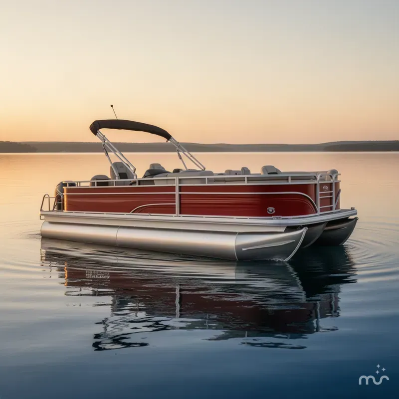 Slide: The Image of Sun Tracker Fishin' Barge 22 DLX w/115HP Pro-XS 4 Stroke 2026 - 0