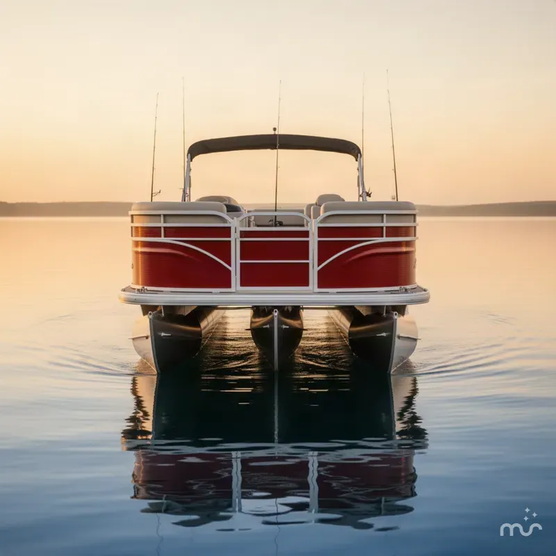 Slide: The Image of Sun Tracker Fishin' Barge 22 DLX w/115HP Pro-XS 4 Stroke 2026 - 3