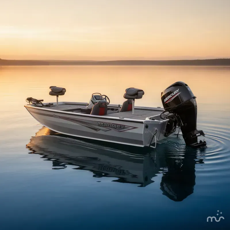 Slide: The Image of Ranger RT178 w/60hp Mercury 4 Stroke 2026 - 1