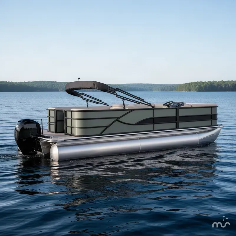 Slide: The Image of Bentley Pontoons FISH 200 FISH-N-CRUISE 2027 - 1