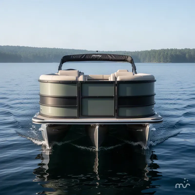 Slide: The Image of Bentley Pontoons FISH 200 FISH-N-CRUISE 2027 - 2