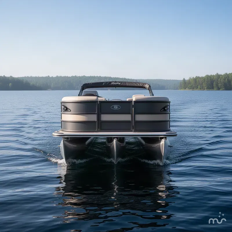 Slide: The Image of Bentley Pontoons Legacy 223 DL Navigator 2027 - 2