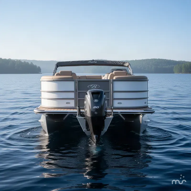 Slide: The Image of Bentley Pontoons Legacy 220 Navigator 2027 - 1