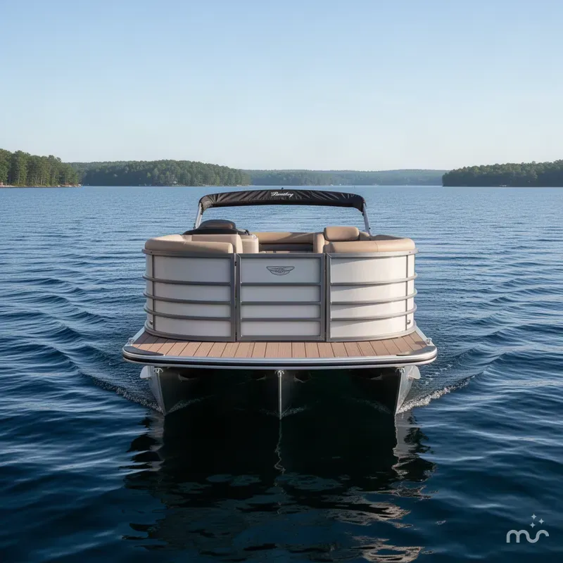 Slide: The Image of Bentley Pontoons Legacy 220 Navigator 2027 - 2