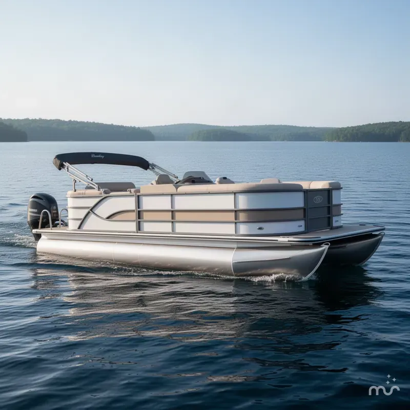 Slide: The Image of Bentley Pontoons Legacy 243 Nav Ext 2027 - 1