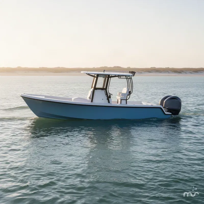 Slide: The Image of Pair Customs 27 Center Console 2027 - 2